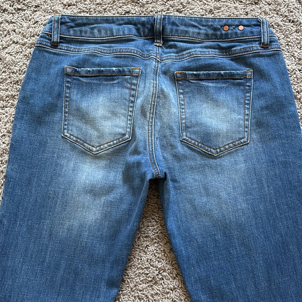 Cabi Slim Boyfriend Lightwash Blue Women's Jeans - Picture 12 of 13